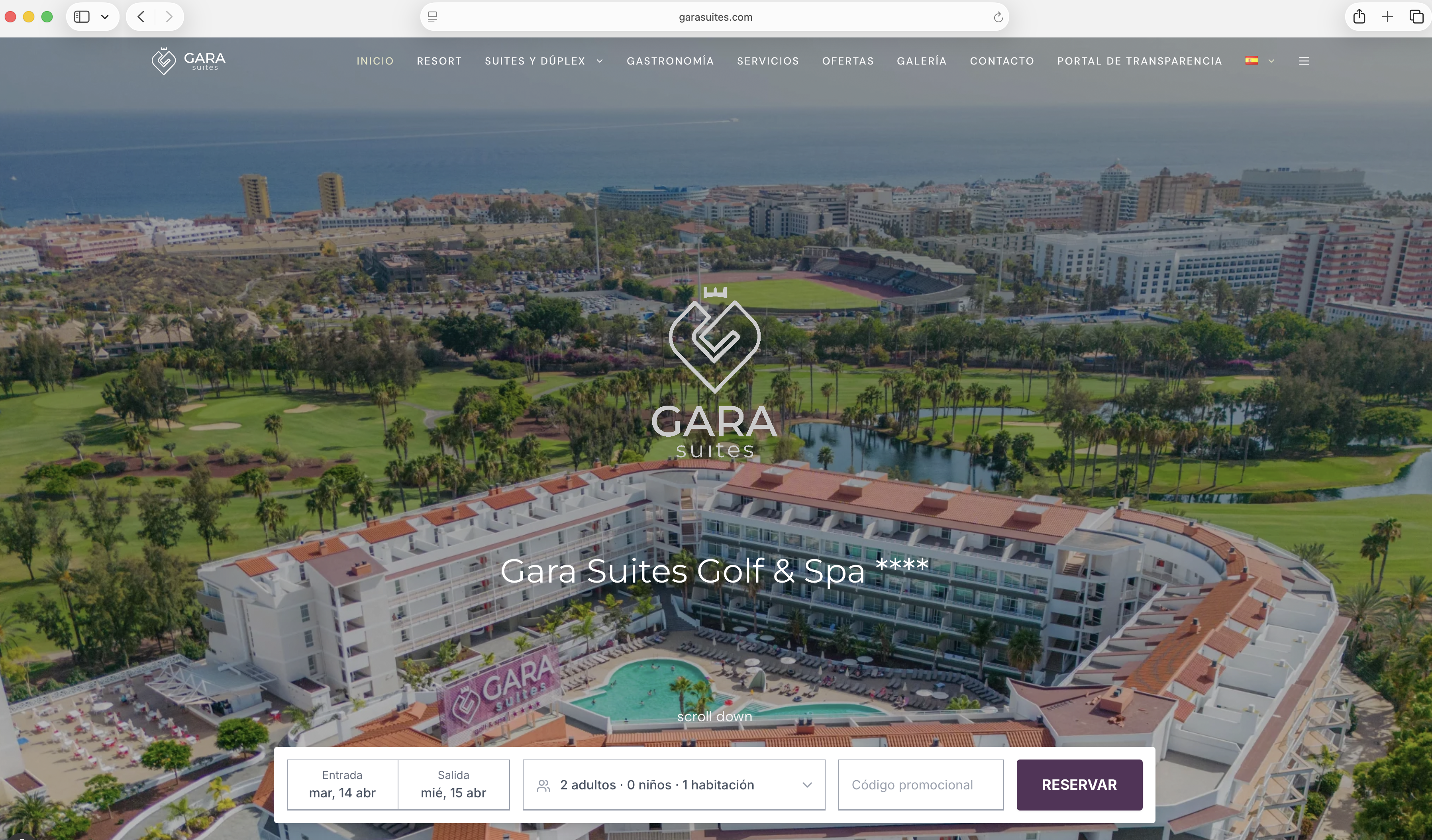 Gara Suites Golf & SPA ****